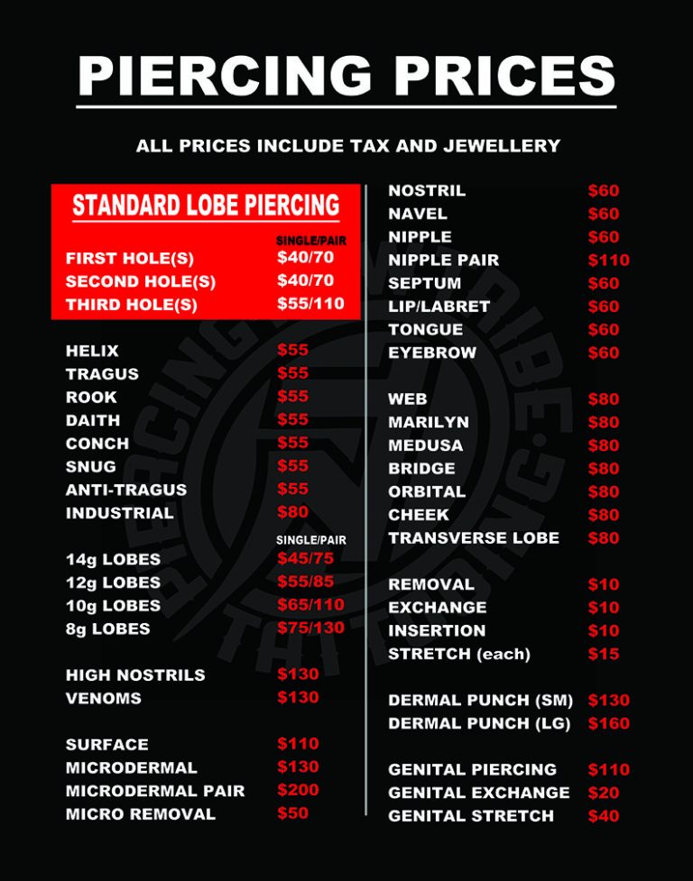 Piercings New Tribe Toronto Tattoo Shop & Piercing Studio Toronto's